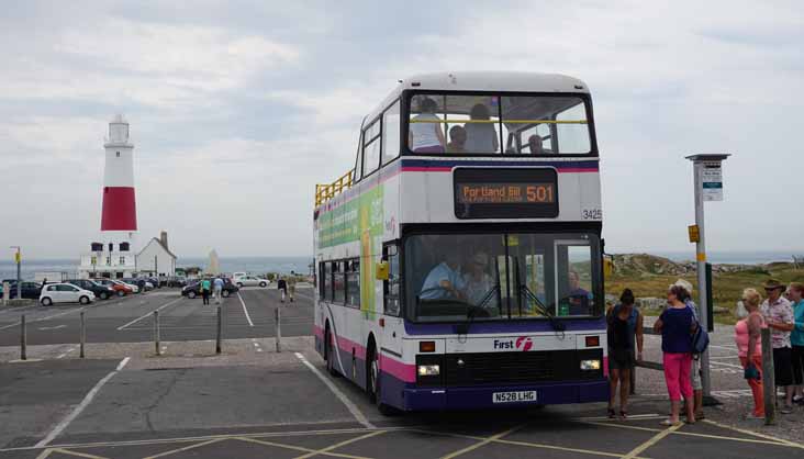 First Hampshire & Dorset Volvo Olympian Northern Counties 34258